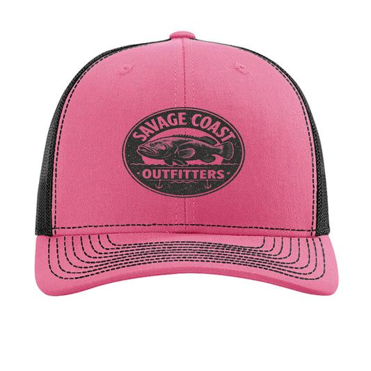 Hot Pink/ Black - 112 - FRONT