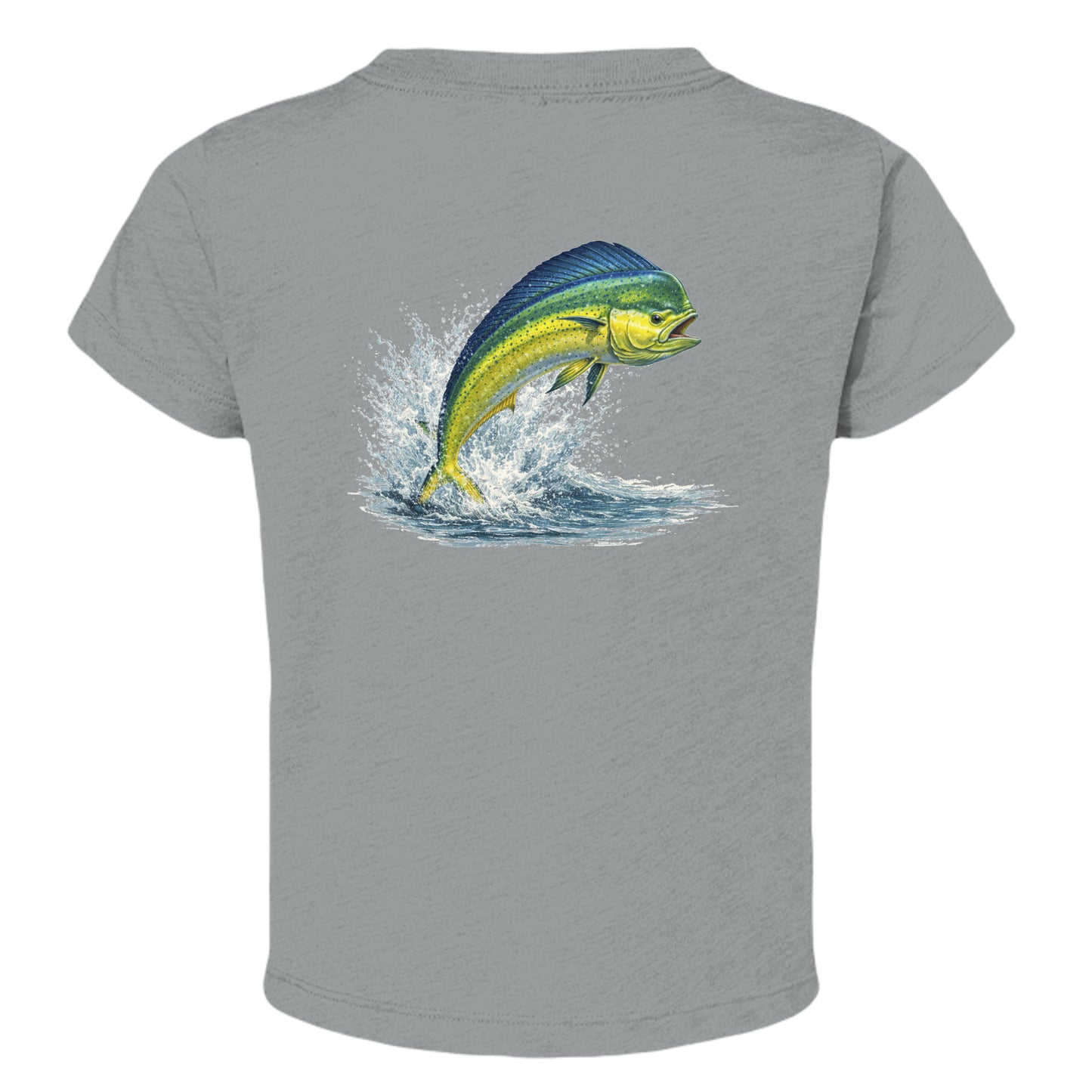 Athletic Grey Triblend - 3413T - BACK