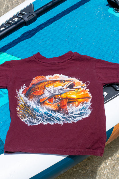 Round Island Red Youth Graphic T-Shirt