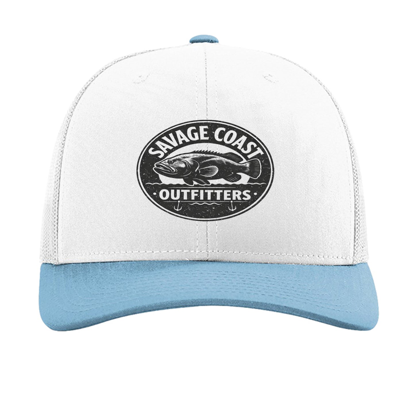 White/ White/ Columbia Blue - 112 - FRONT