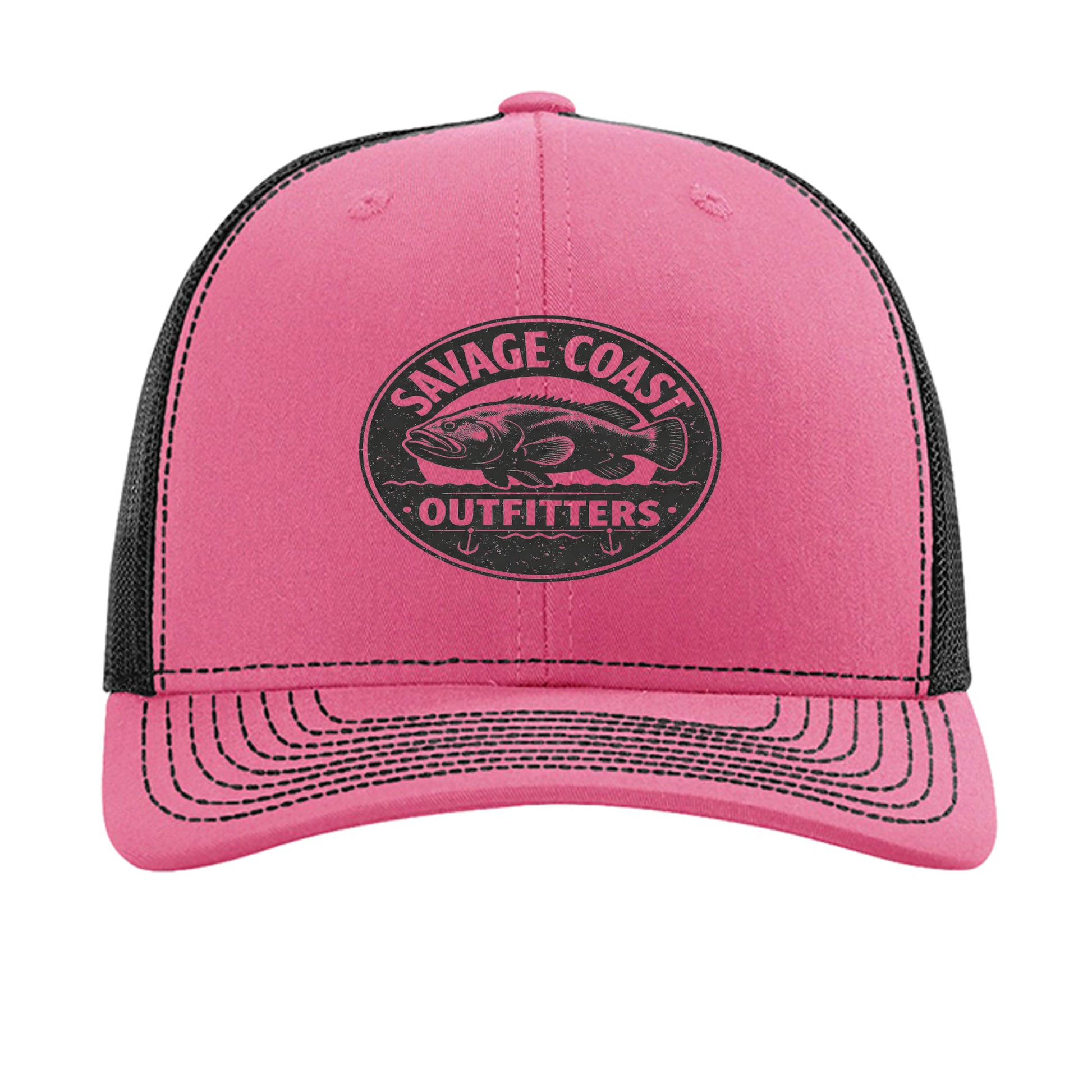 Hot Pink/ Black - 112 - FRONT