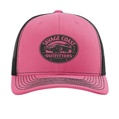 Hot Pink/ Black - 112 - FRONT