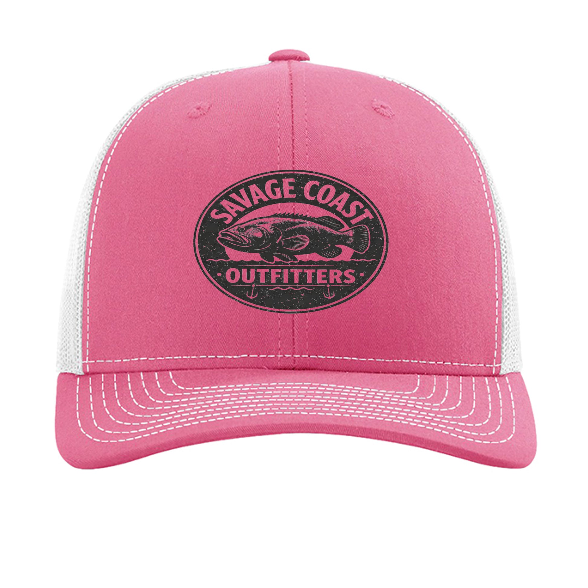 Hot Pink/ White - 112 - FRONT