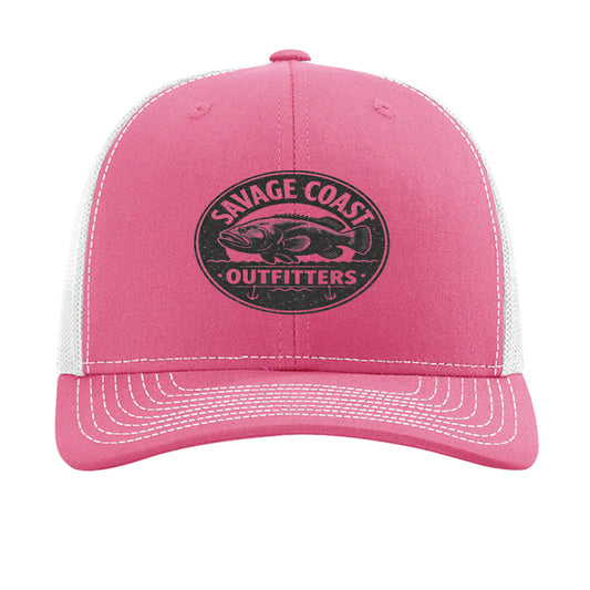 Hot Pink/ White - 112 - FRONT