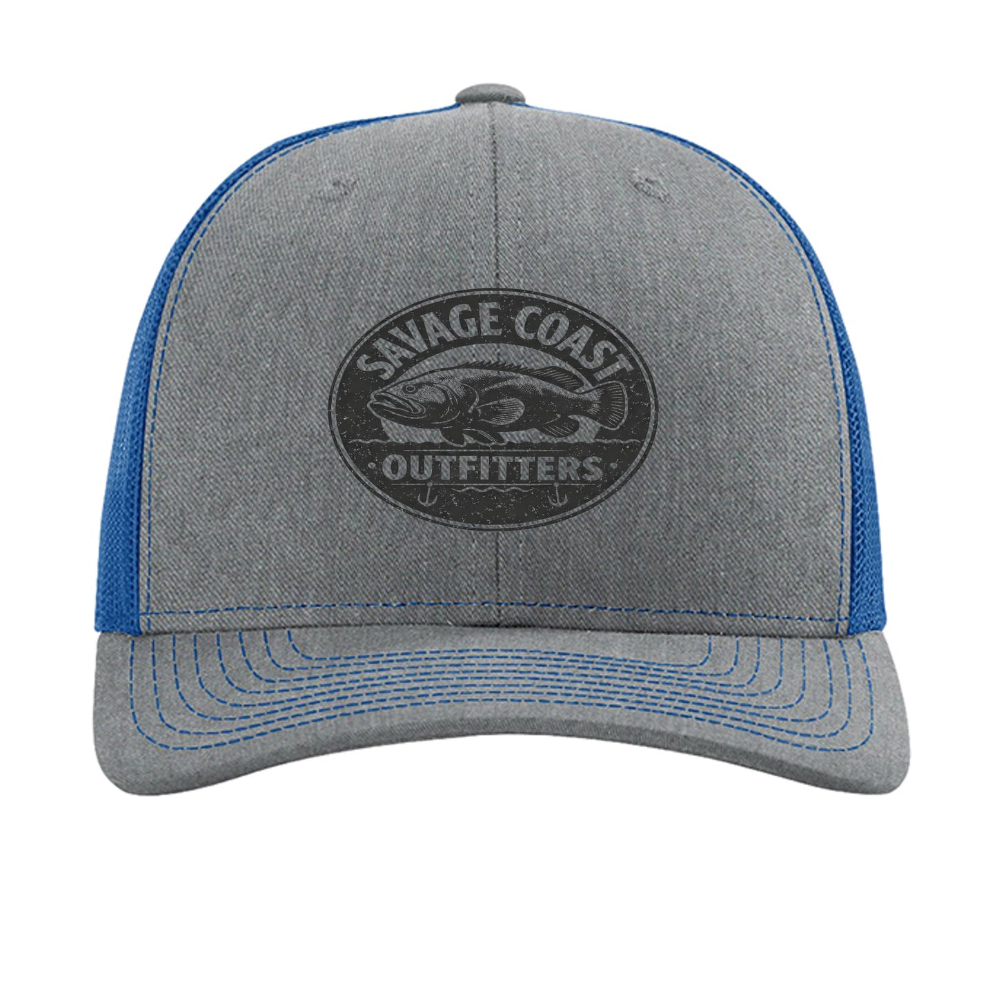 Heather Grey/ Royal - 112 - FRONT