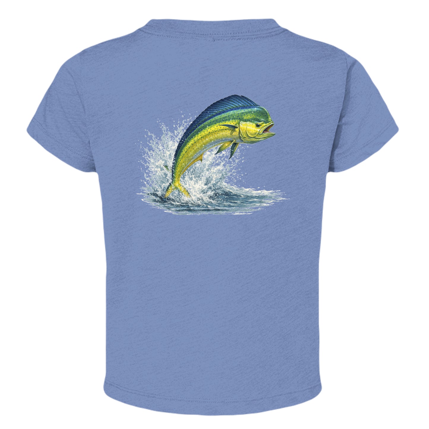 BLUE TRIBLEND - 3413T - BACK