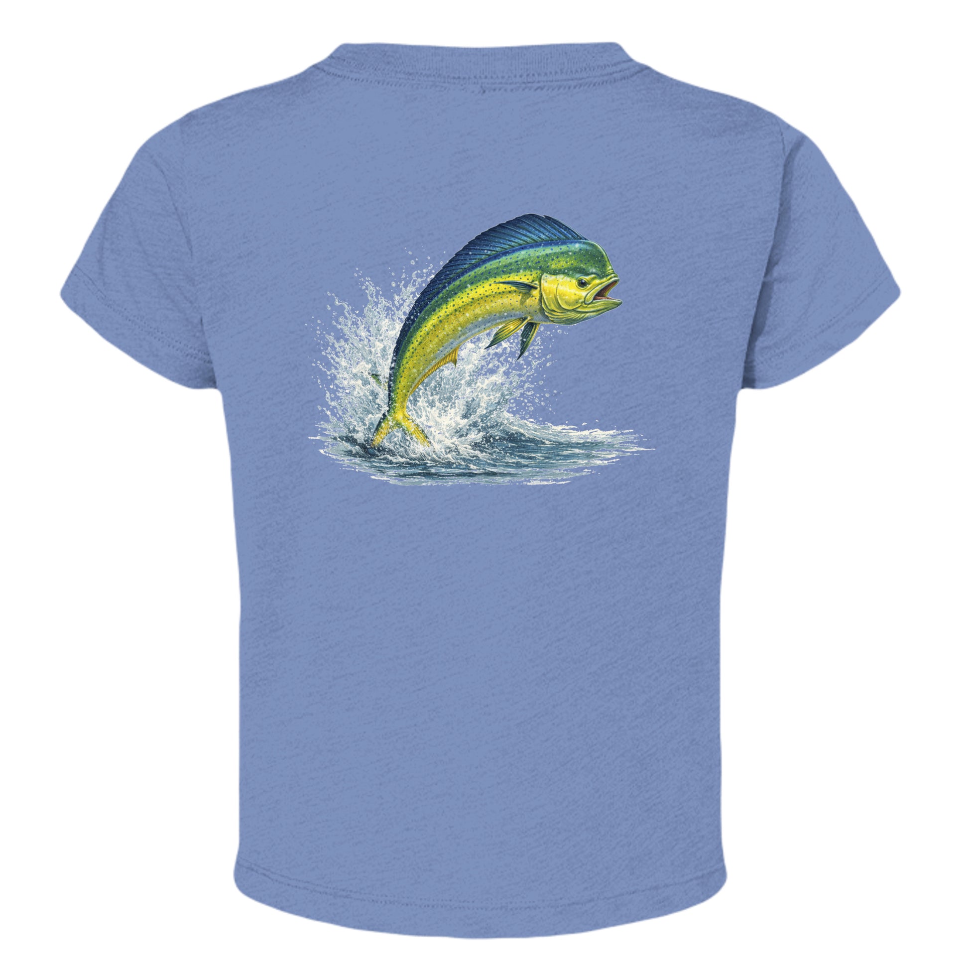 BLUE TRIBLEND - 3413T - BACK