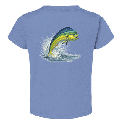 BLUE TRIBLEND - 3413T - BACK