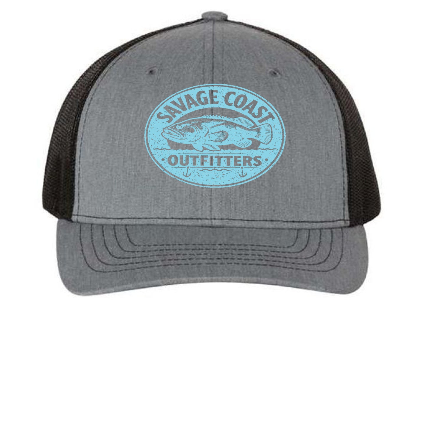 Heather Grey/ Black - FRONT