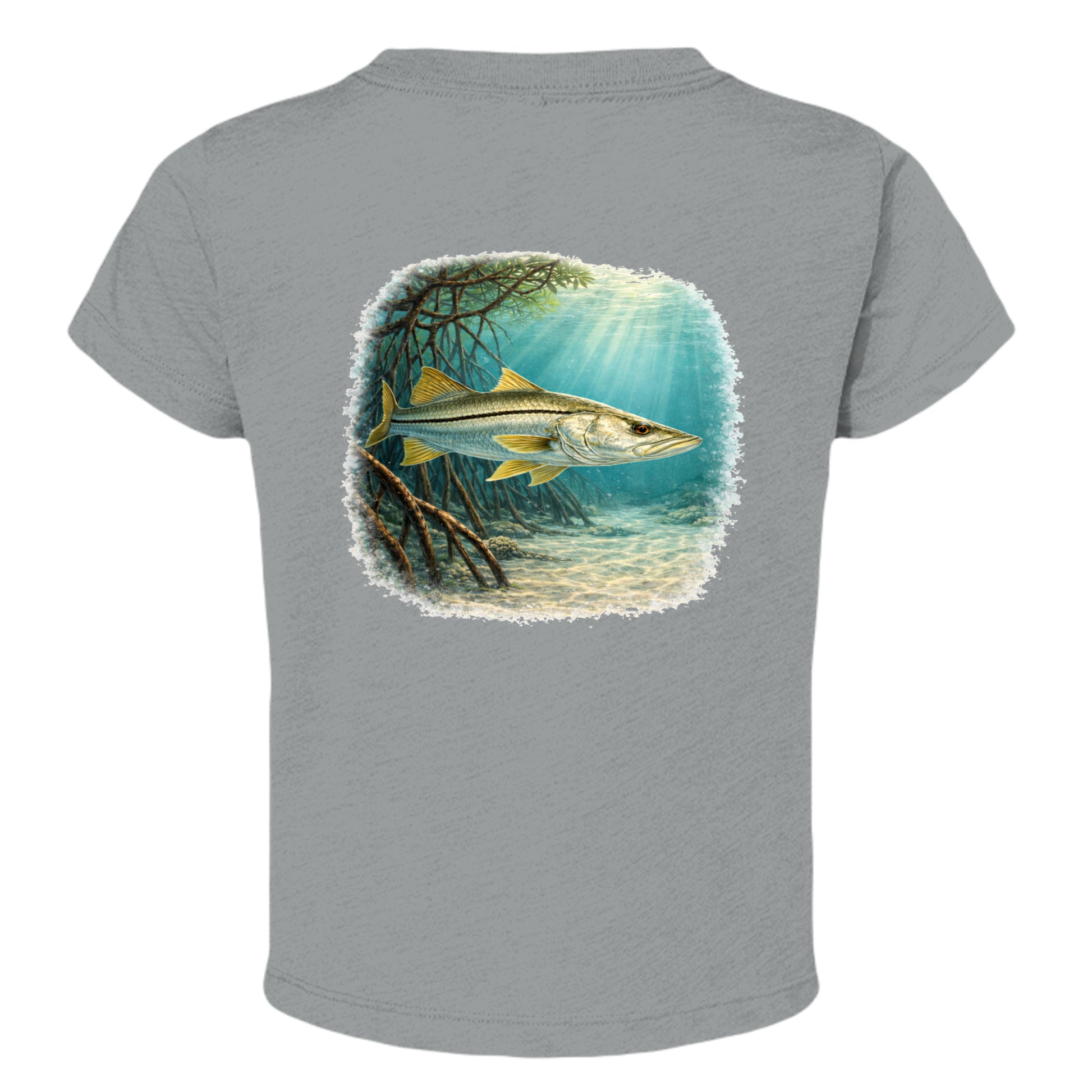 Athletic Grey Triblend - 3413T - BACK