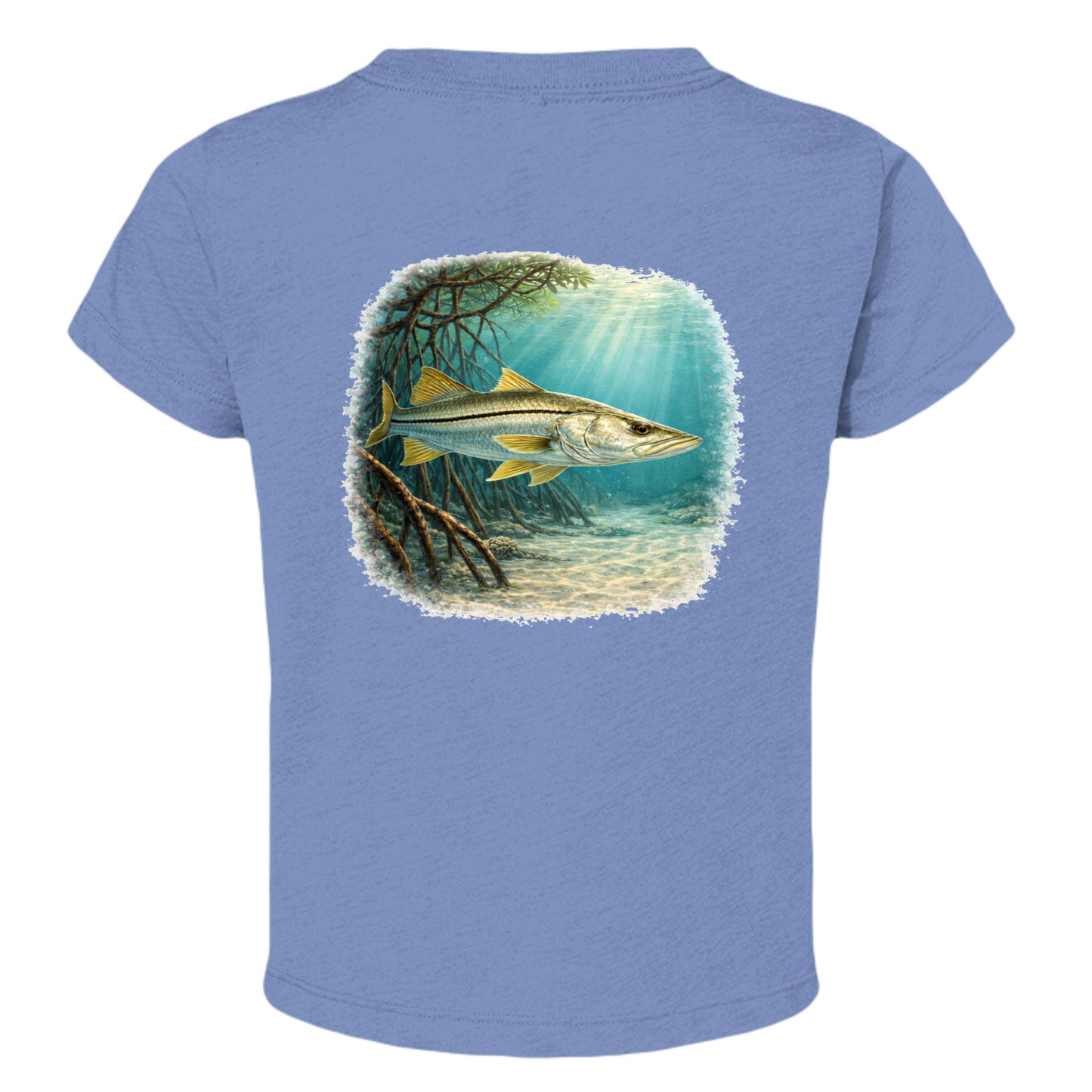 BLUE TRIBLEND - 3413T - BACK