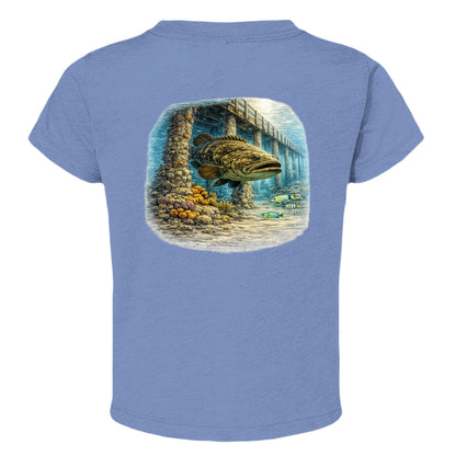 BLUE TRIBLEND - 3413T - BACK