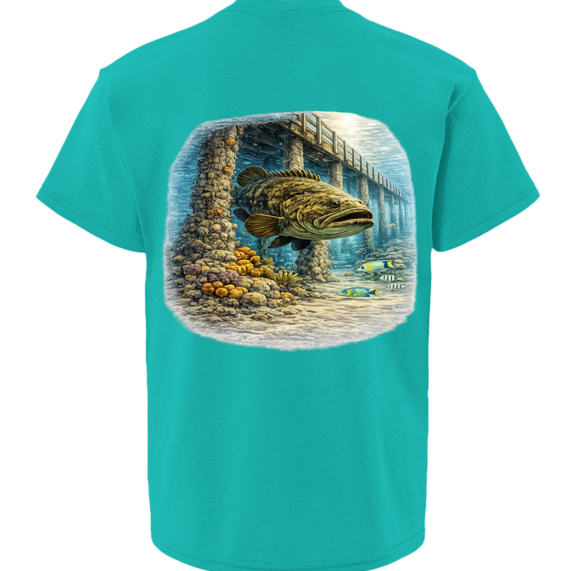 Athletic Teal - 5480 - BACK