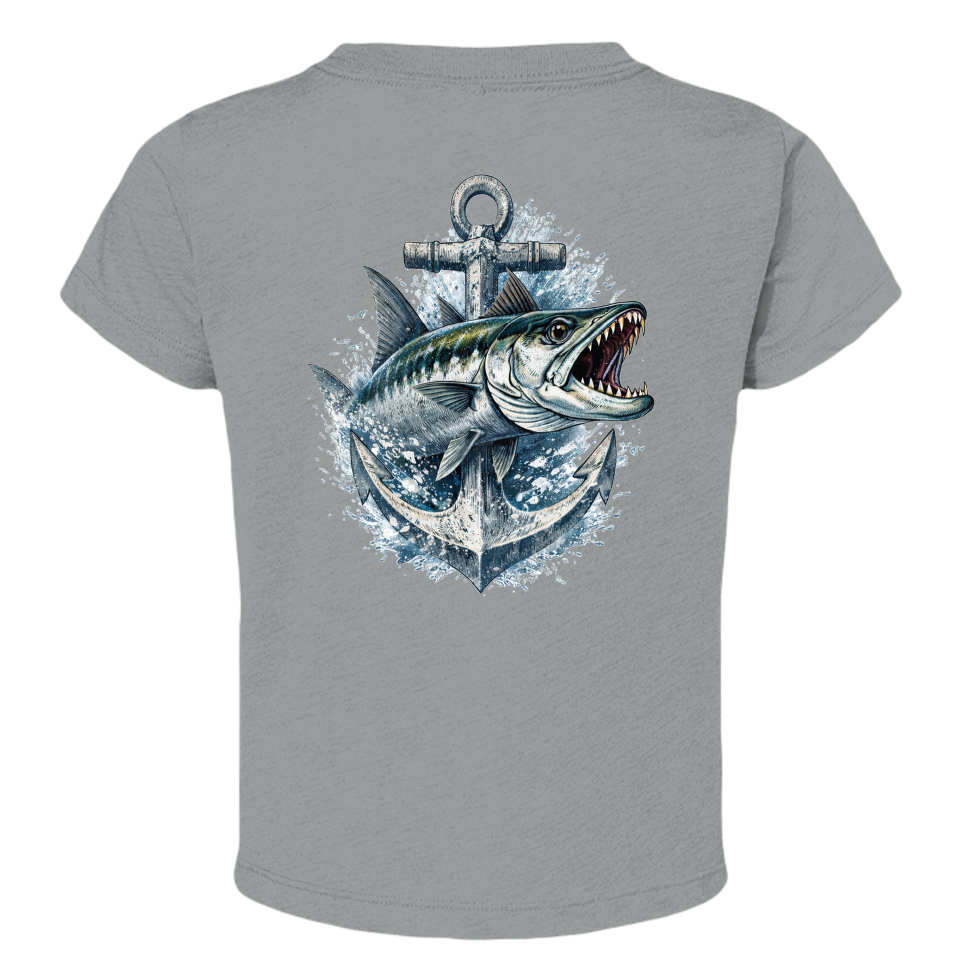 Athletic Grey Triblend - 3413T - BACK