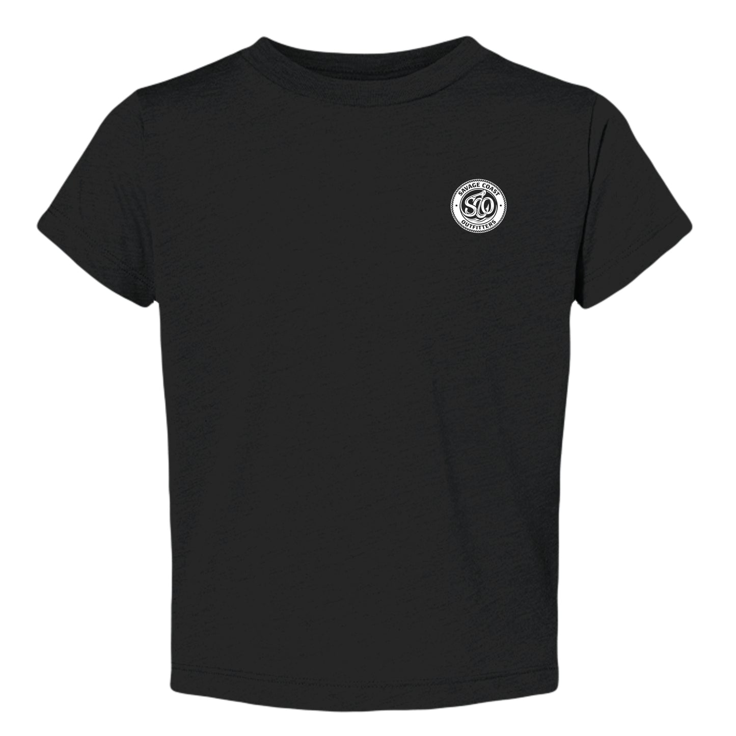 Solid Black Triblend - 3413T - FRONT