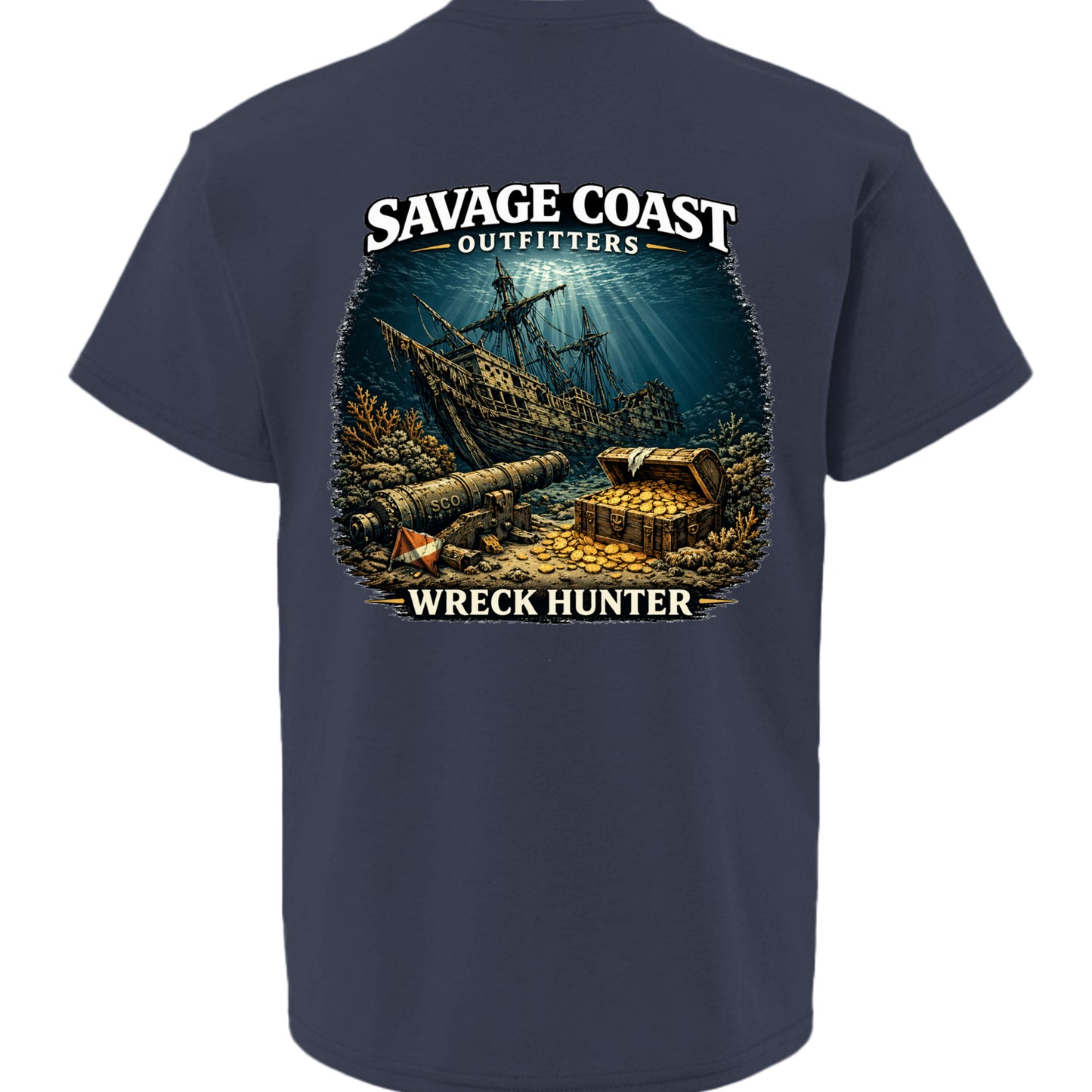 Athletic Navy - 5480 - BACK