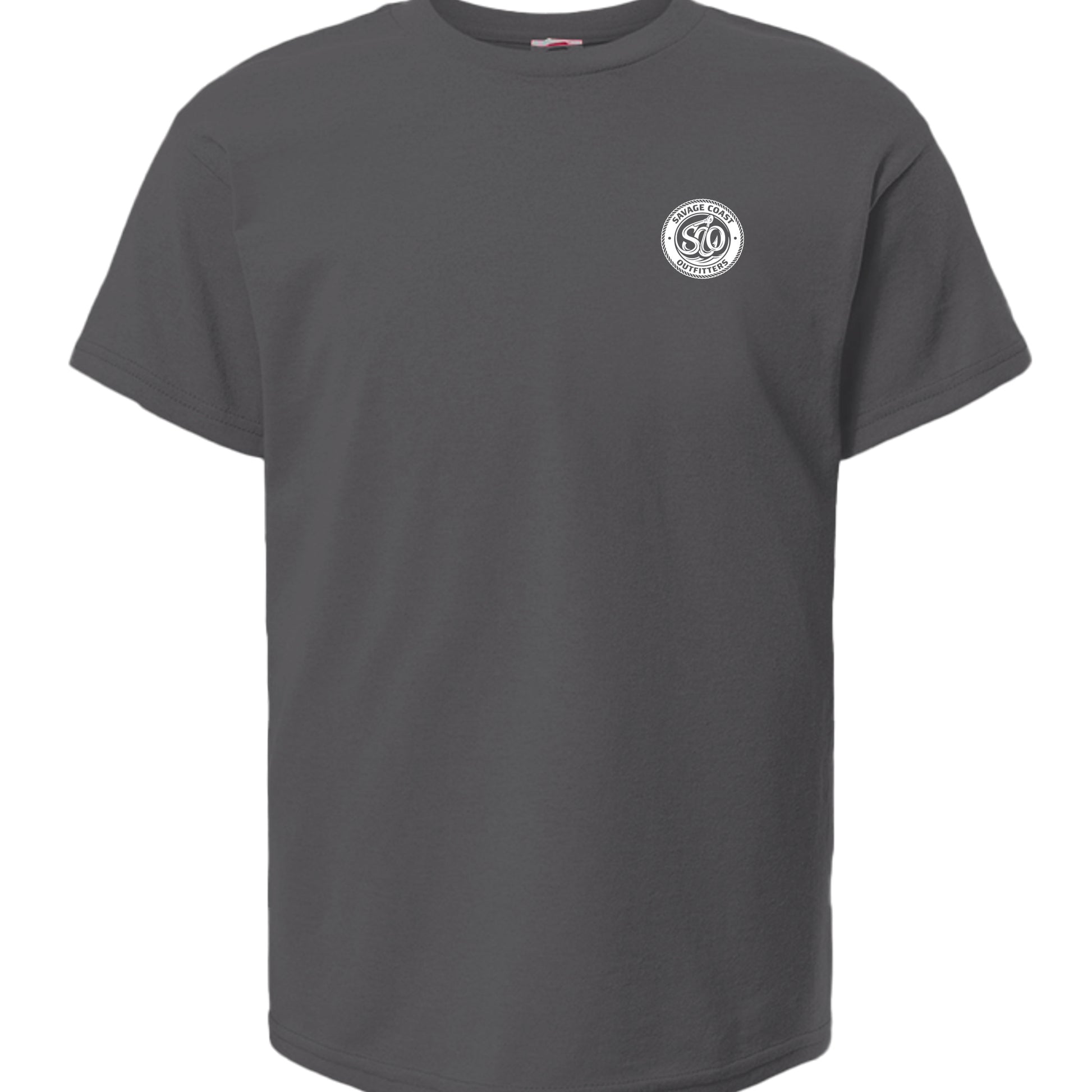 Charcoal Heather - 5480 - FRONT