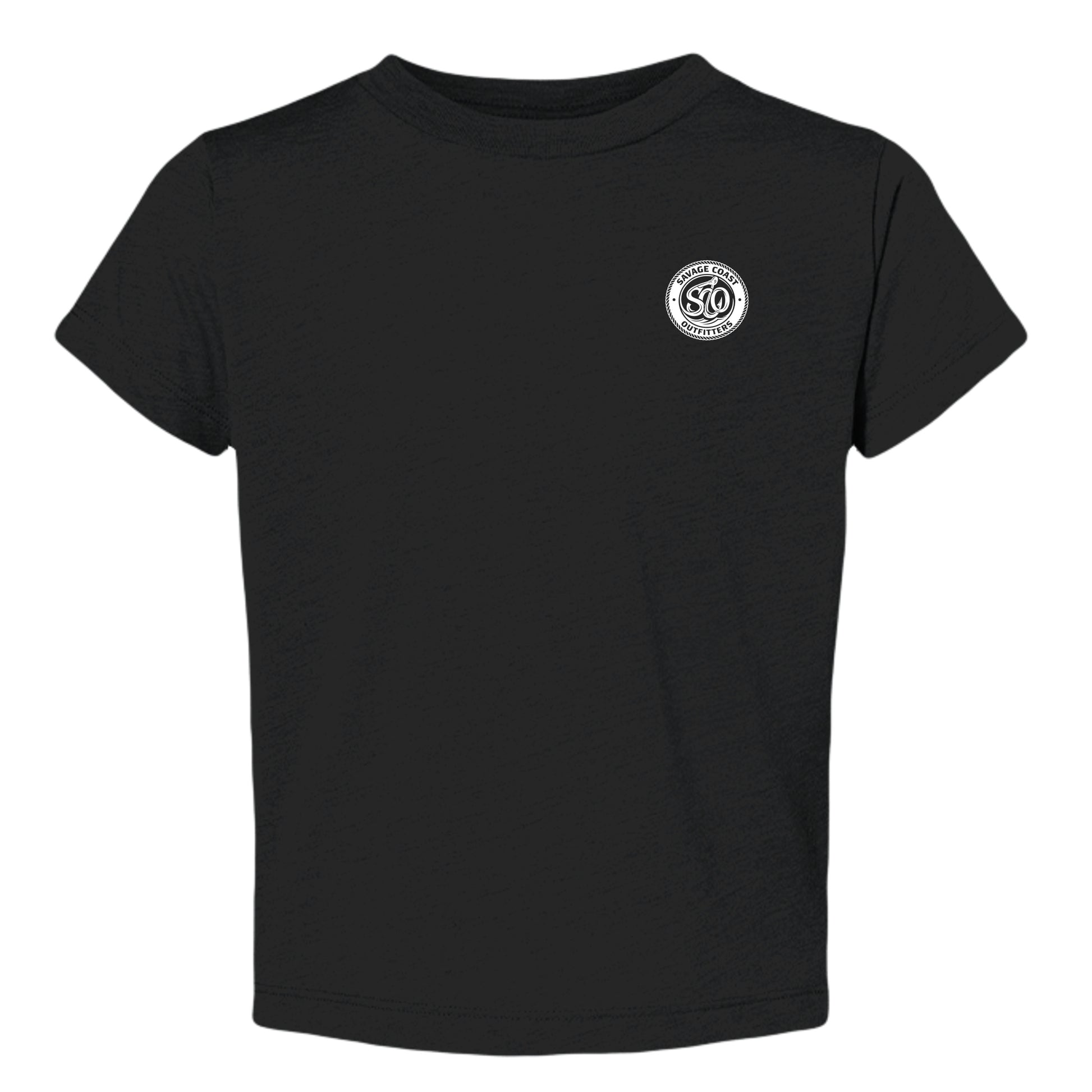 Solid Black Triblend - 3413T - FRONT
