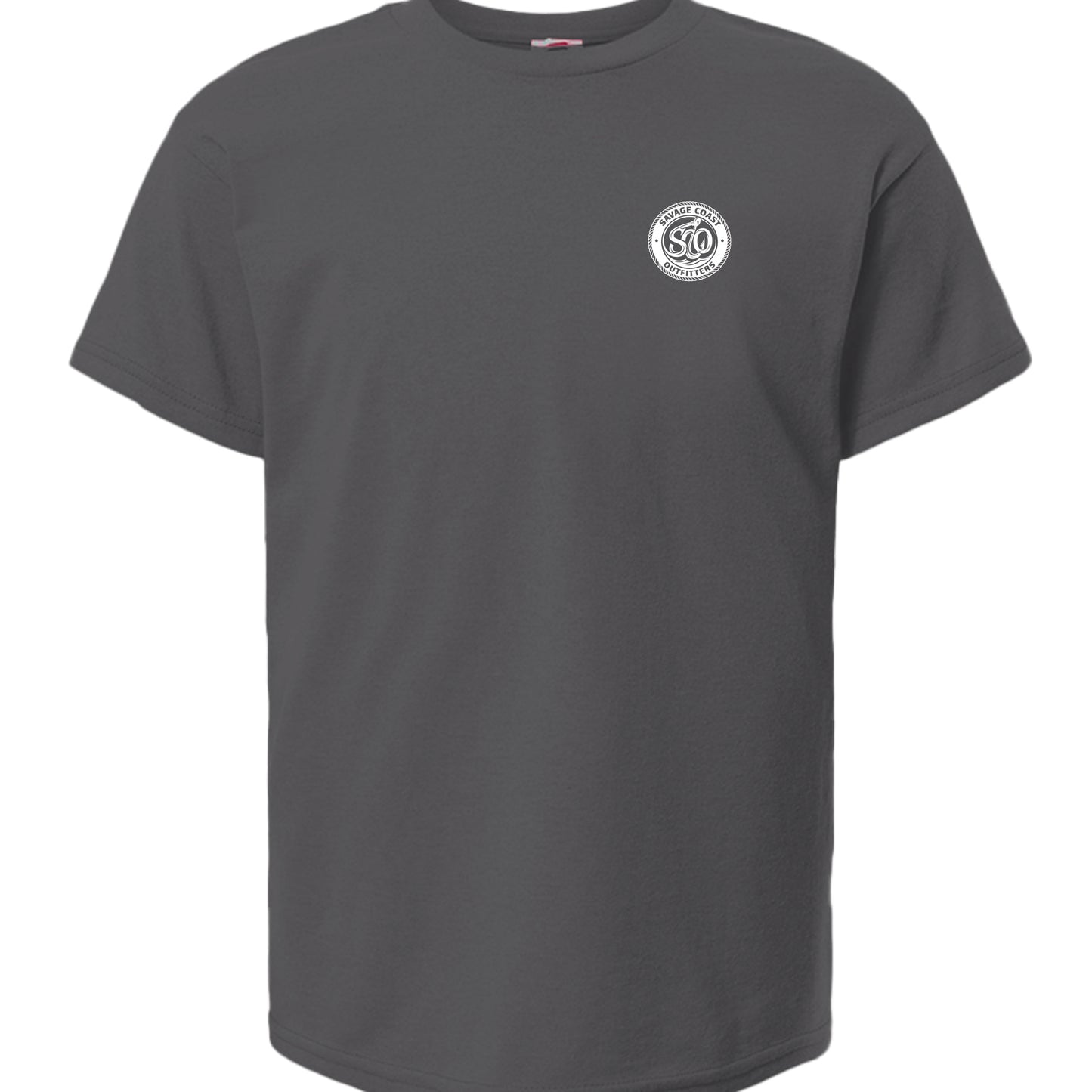 Charcoal Heather - 5480 - FRONT