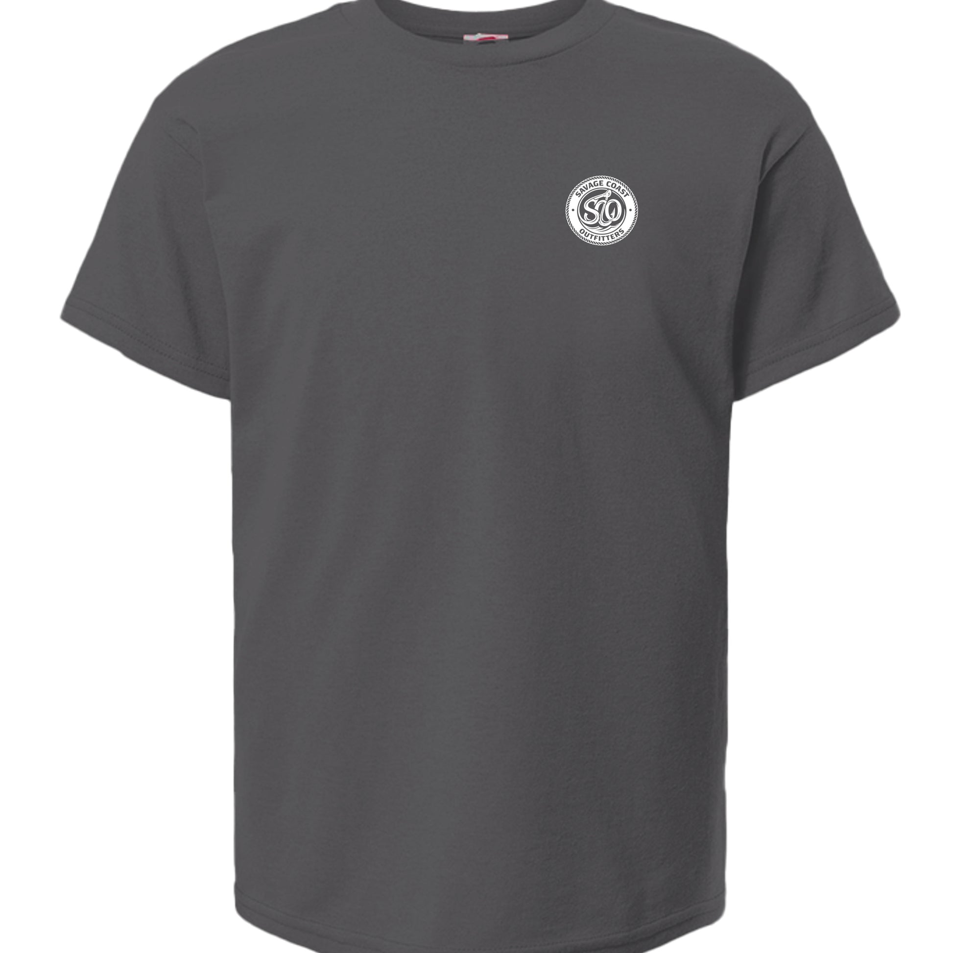Charcoal Heather - 5480 - FRONT