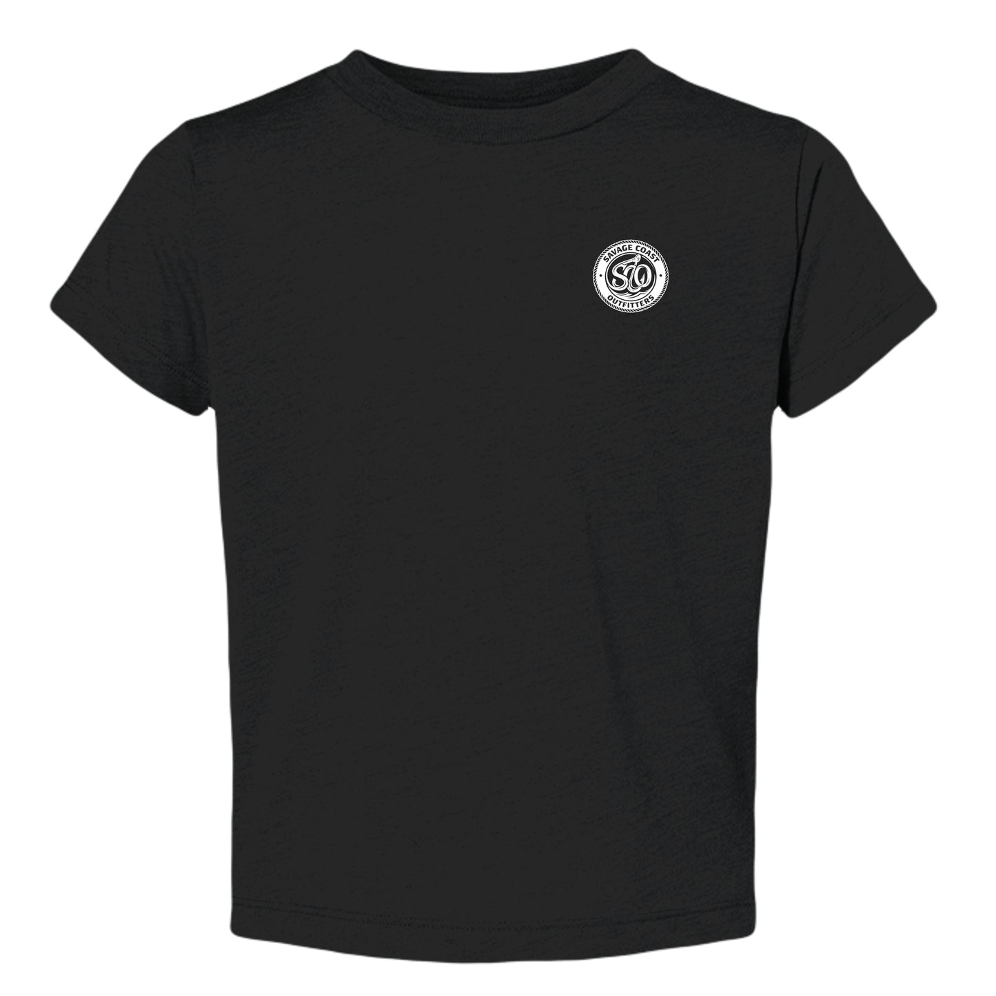 Solid Black Triblend - 3413T - FRONT