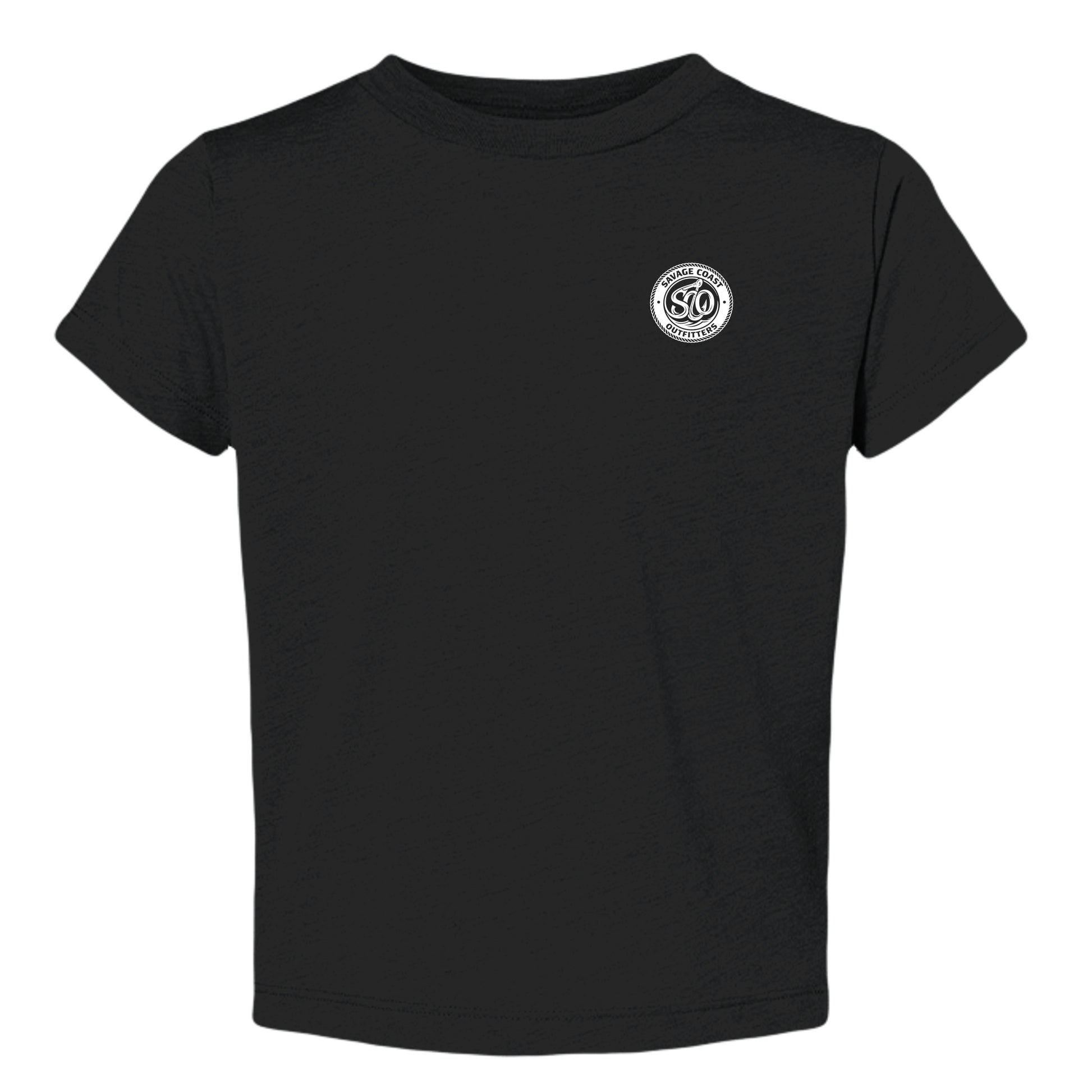 Solid Black Triblend - 3413T - FRONT