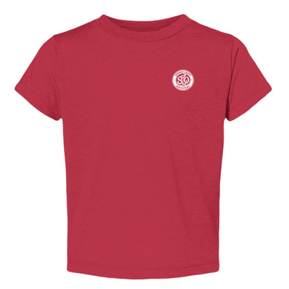 Red Triblend - 3413T - FRONT