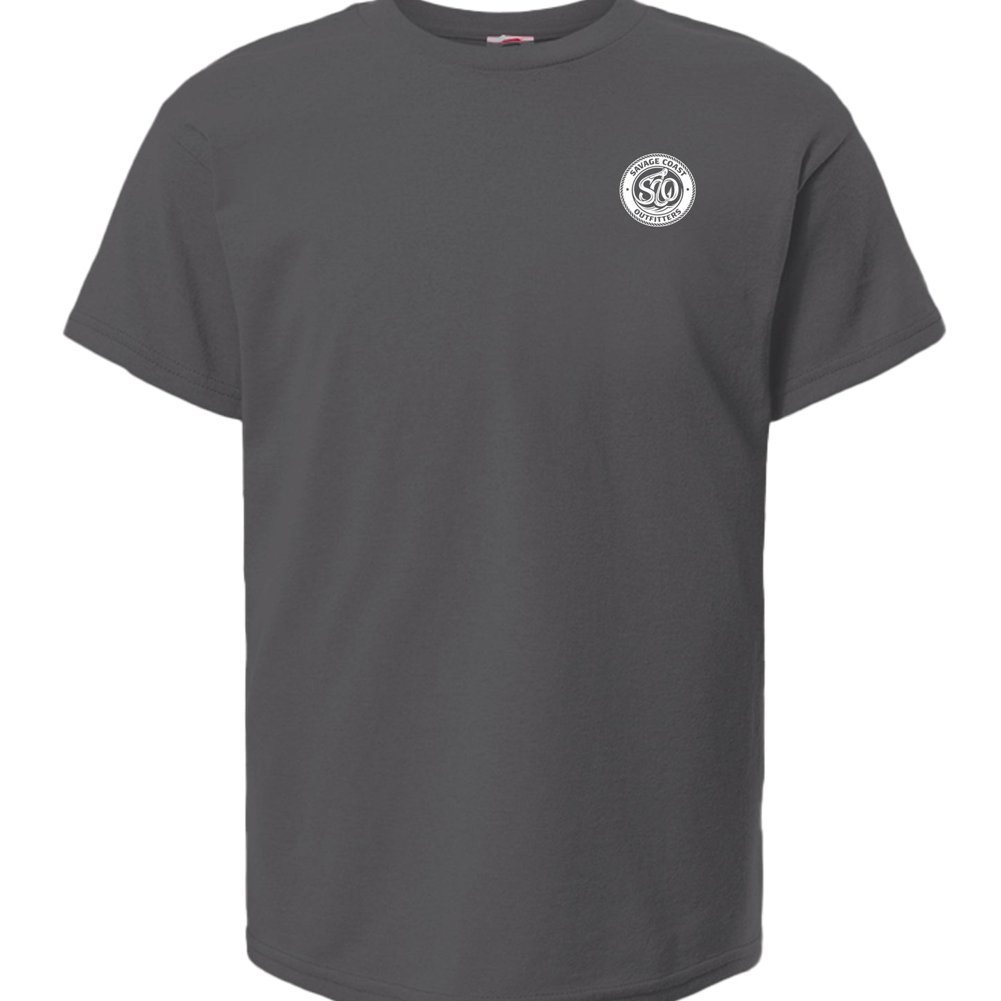 Charcoal Heather - 5480 - FRONT