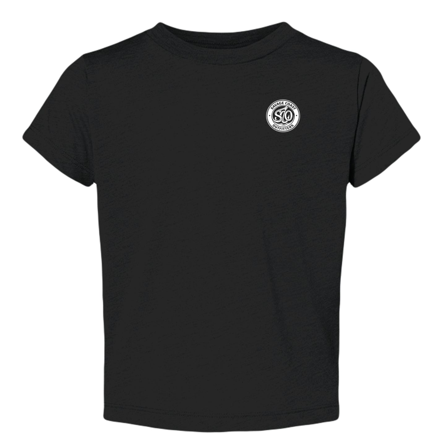 Solid Black Triblend - 3413T - FRONT