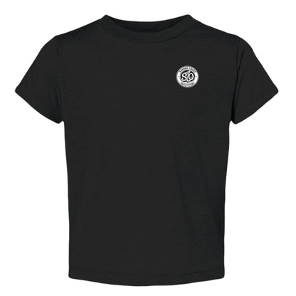 Solid Black Triblend - 3413T - FRONT