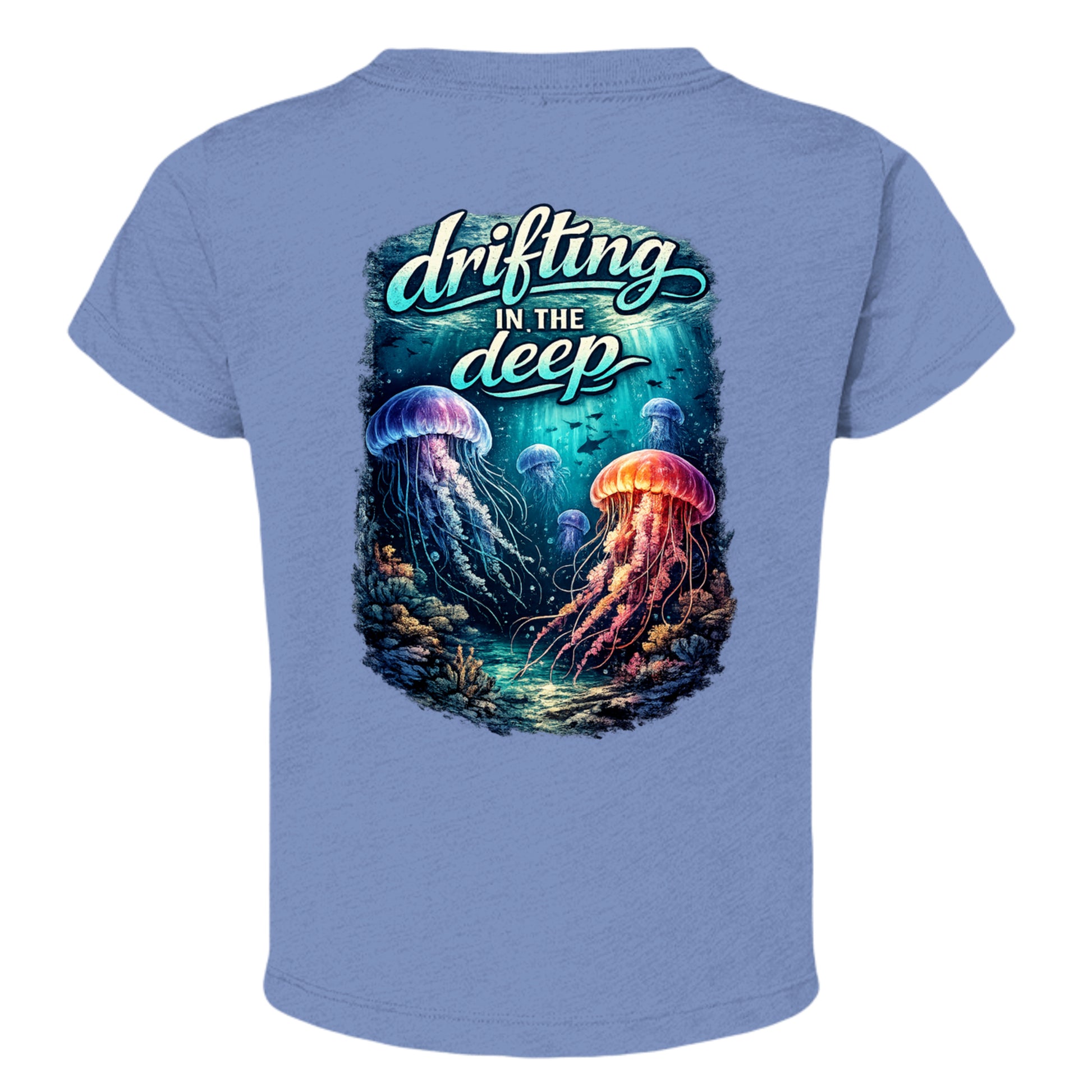 BLUE TRIBLEND - 3413T - BACK