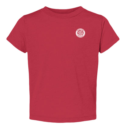 Red Triblend - 3413T - FRONT