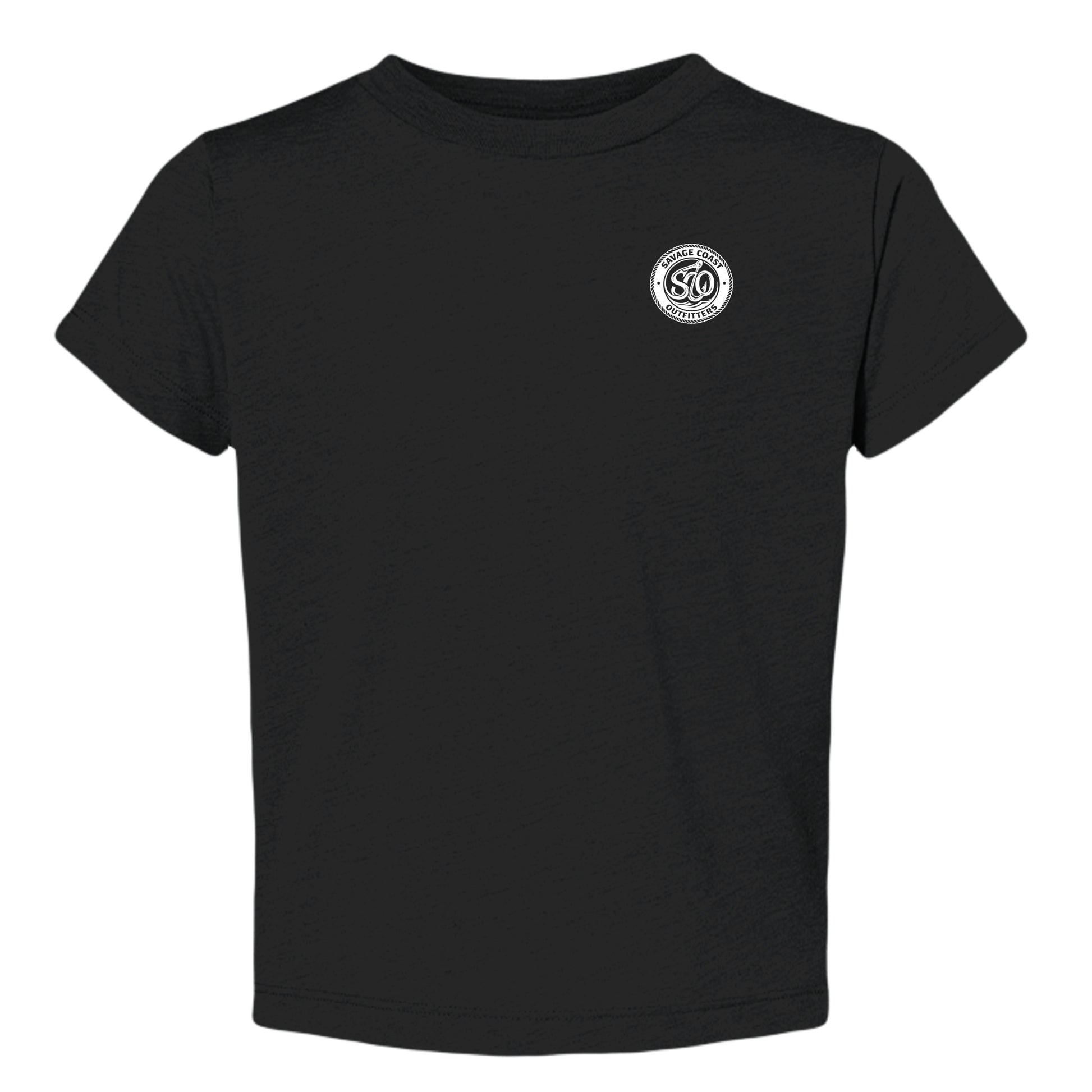 Solid Black Triblend - 3413T - FRONT