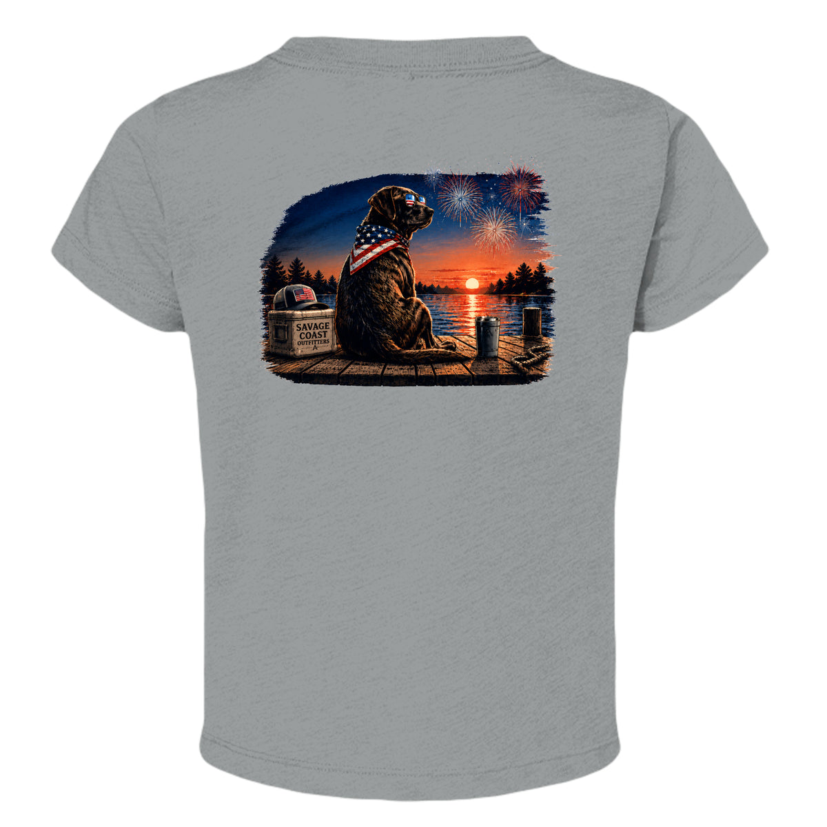 Athletic Grey Triblend - 3413T - BACK