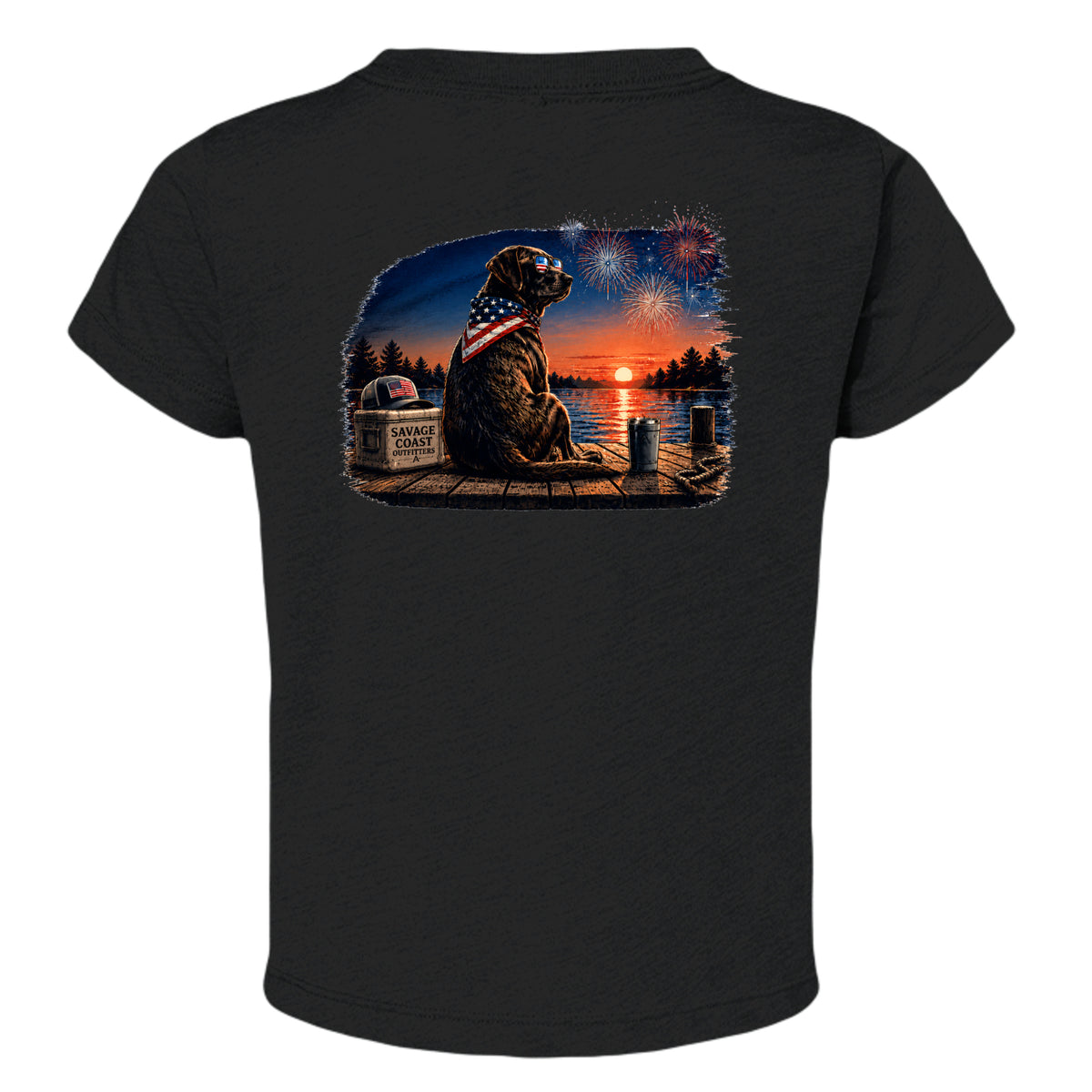 Solid Black Triblend - 3413T - BACK