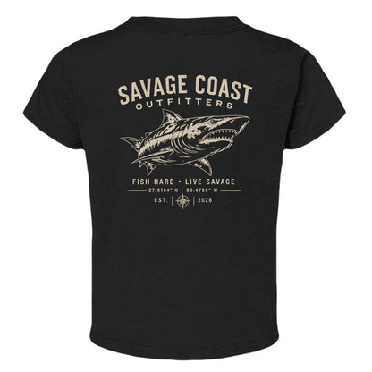 Solid Black Triblend - 3413T - BACK