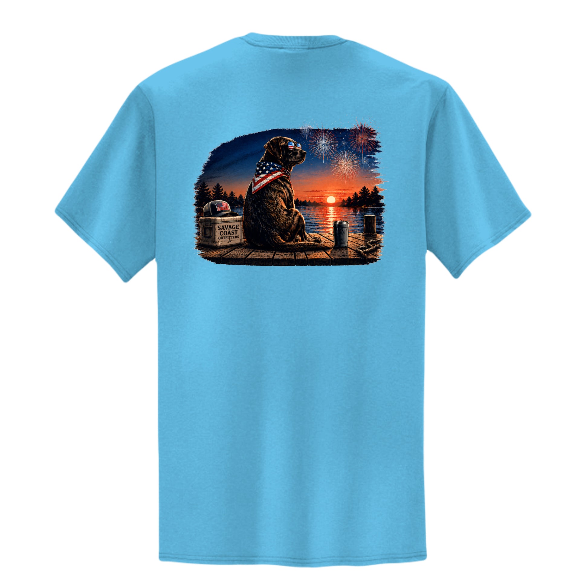 Aquatic Blue - PC55P - BACK