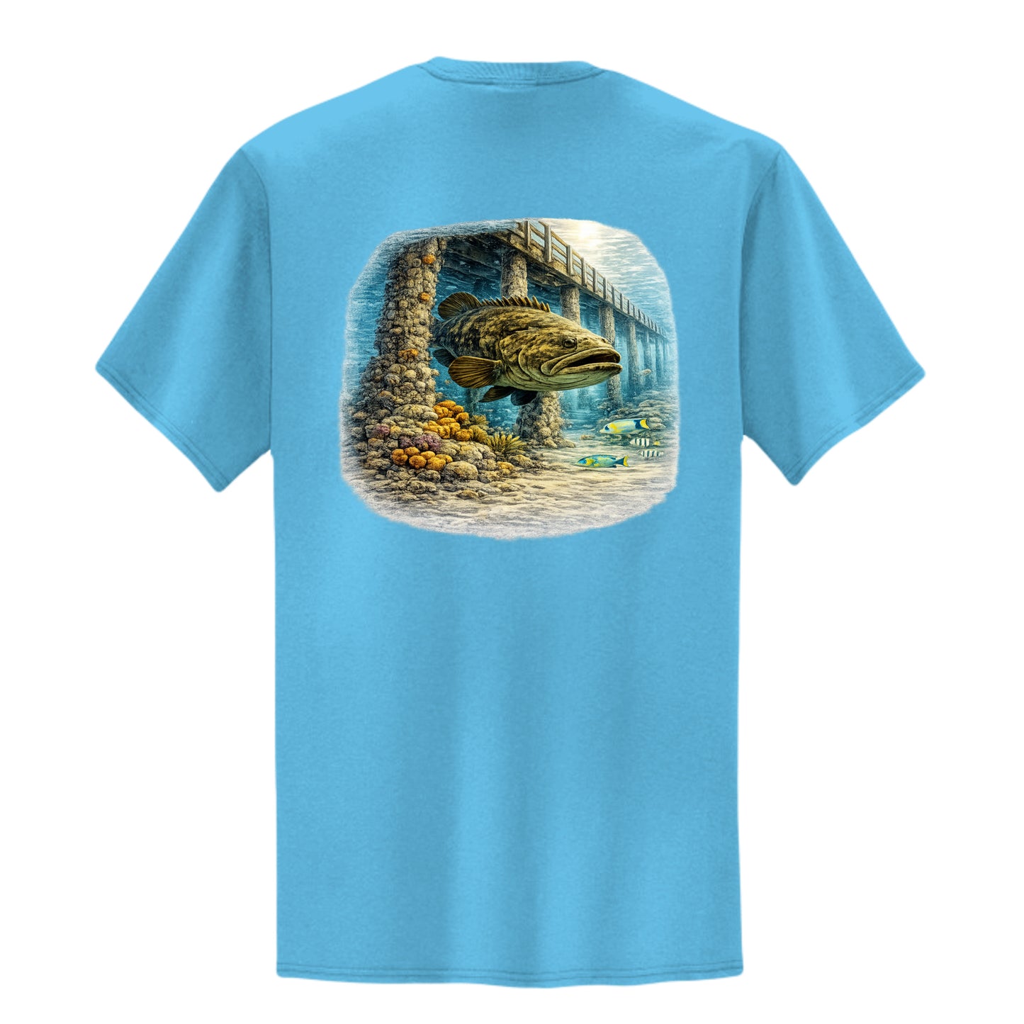Aquatic Blue - PC55P - BACK