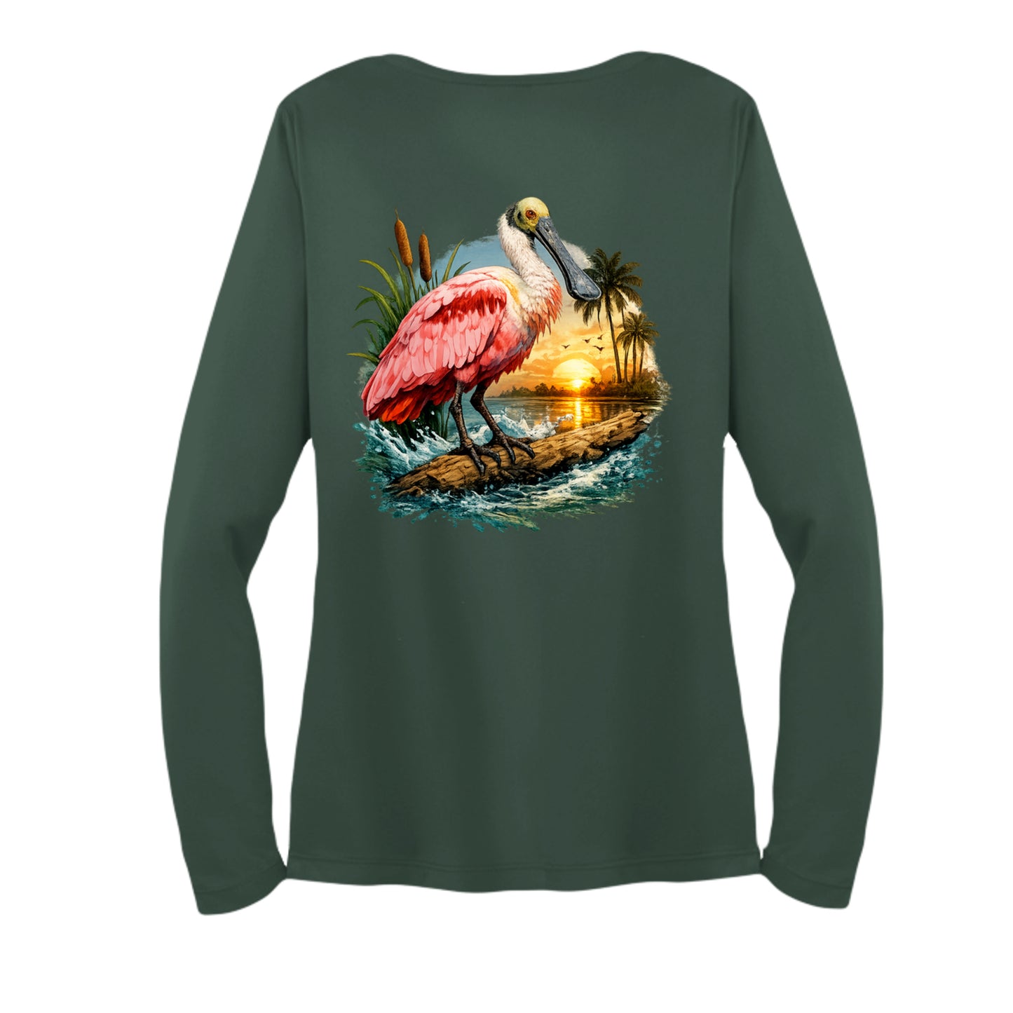 Forest Green - LST353LS - BACK