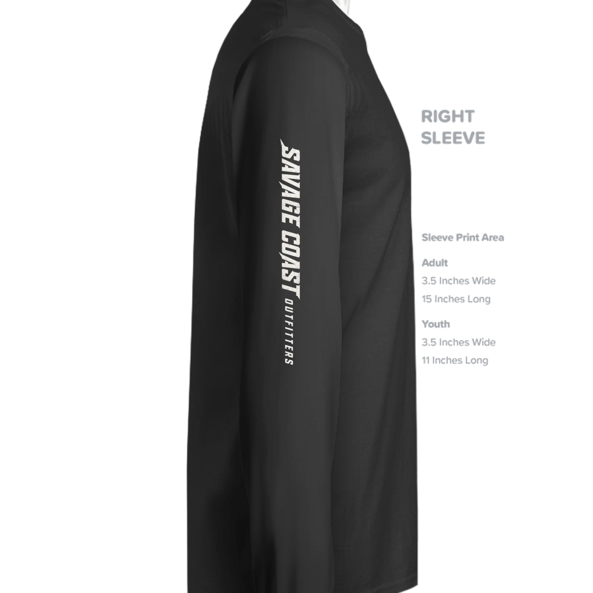 Black - LST353LS - SLEEVE_RIGHT