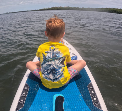 Youth Barracuda Fishing T-Shirt
