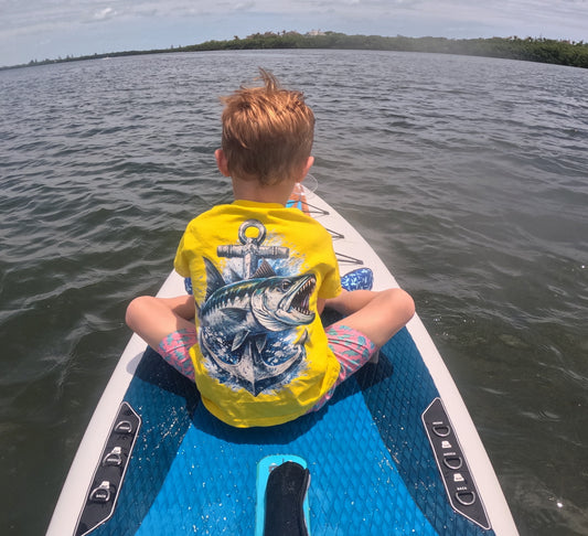 Youth Barracuda Fishing T-Shirt